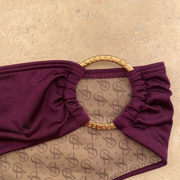 Victoria Secret size M bottoms worn once color is an eggplant - Picture 3 of 5